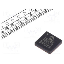 10 pcs : UCS2113-1-V/G4 - IC: USB controller, I2C,SMBus 2.0,USB, QFN20, Number of ports: 2