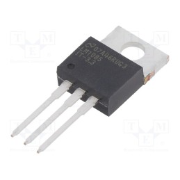 10 pcs : LM1085IT-3.3/NOPB - IC: voltage regulator, LDO,fixed, 3.3V, 3A, TO220-3, THT, , ±4%