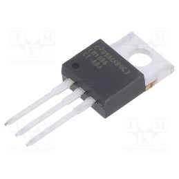 10 pcs : LM1086CT-ADJ/NOPB - IC: voltage regulator, LDO,adjustable, 1.2÷15V, 1.5A, TO220-3, THT