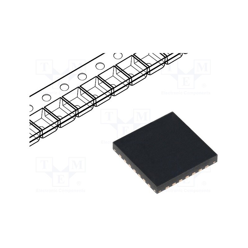 10 pcs : UPD350A-I/Q8X - IC: interface, GPIO,I2C,USB 3.0, QFN28