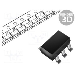20 pcs : MCP1802T-1802I/OT - IC: voltage regulator, LDO,linear,fixed, 1.8V, 0.3A, SOT23-5, SMD