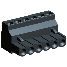1 pcs - TE Connectivity 5.08mm Pitch 6 Way Pluggable Terminal Block, Plug, Through Hole, Screw Termination