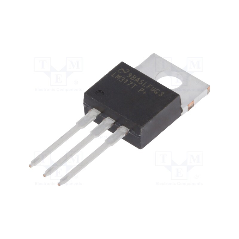 10 pcs : LM317T/NOPB - IC: voltage regulator, linear,adjustable, 1.2÷37V, 1.5A, TO220-3