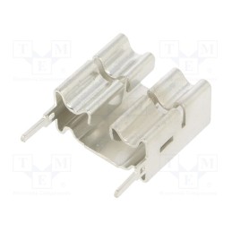 10 pcs : CK985/SN - Heatsink: moulded, TO220, natural, L: 11mm, W: 22mm, H: 19mm, 20K/W