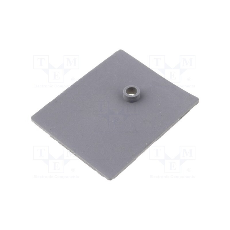50 pcs : SMICA SOT93-2 - Heat transfer pad: silicone, SOT93,TOP3, 0.4K/W, L: 24mm, W: 20mm