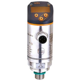 1 pcs - ifm electronic Pressure Sensor, -1bar Min, 1bar Max, Analogue + PNP-NO/NC Programmable Output, Relative Reading