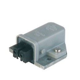 1 pcs - Hirschmann, ST IP20 Grey Panel Mount Industrial Power Plug, Rated At 16A, 250 V, 400 V