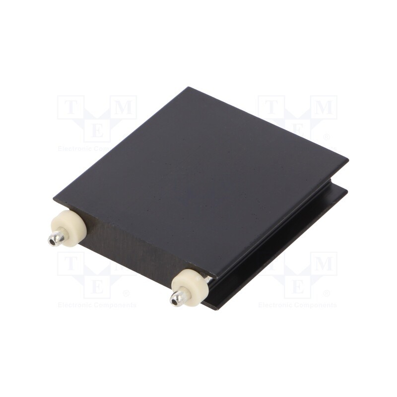 10 pcs : KL-210/38,1/SW/I/OL - Heatsink: extruded, flat, SOT93,TO218,TO220,TO247,TOP3, black