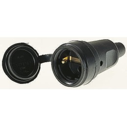 1 pcs - Kopp Female Schuko clutch with lid for use with Power Connector