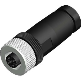 1 pcs - RS PRO Circular Connector, 4 Contacts, Cable Mount, M12 Connector, Socket, Female, IP67
