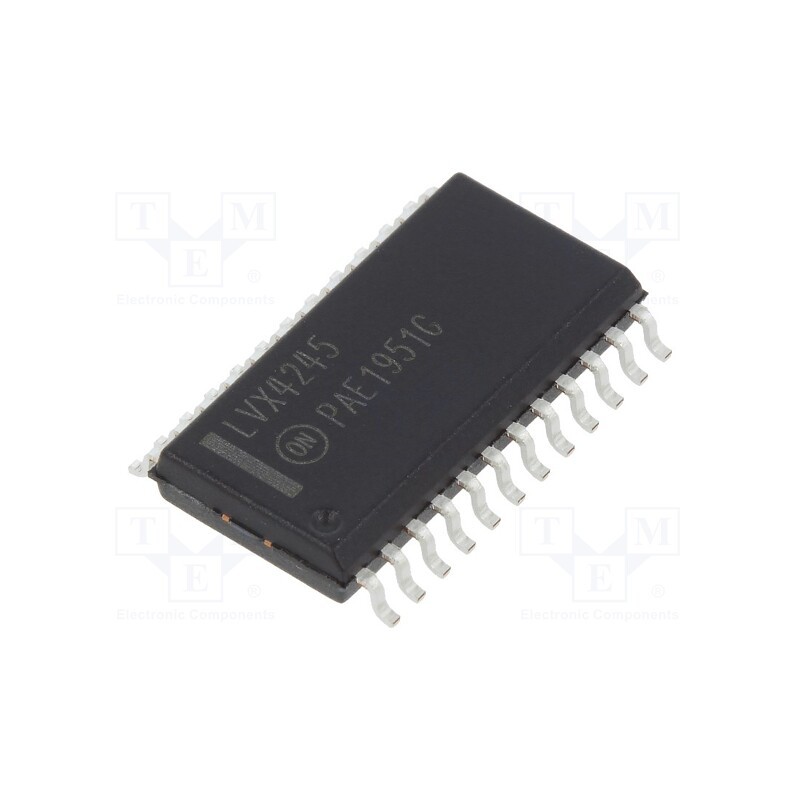 10 pcs : MC74LVX4245DWG - IC: digital, bidirectional,transceiver,translator, Ch: 8, TTL, SMD