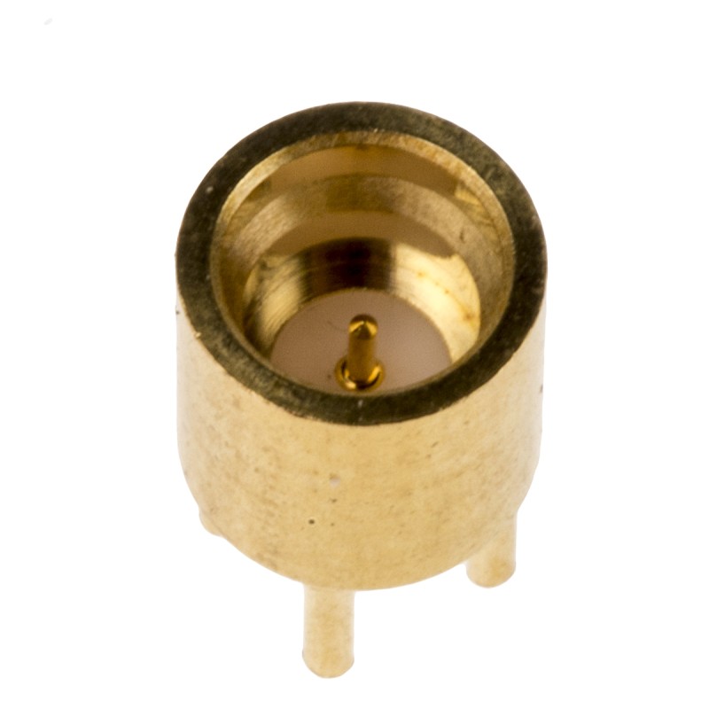 1 pcs - RS PRO Female, Male PCB Mount SMP Connector, 50Ω, Solder Termination, Straight Body