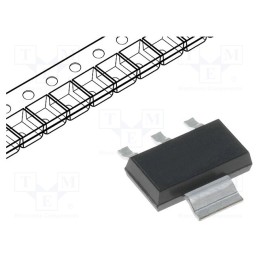 10 pcs : BTS4141N - IC: power switch, high-side, 700mA, Ch: 1, N-Channel, SMD