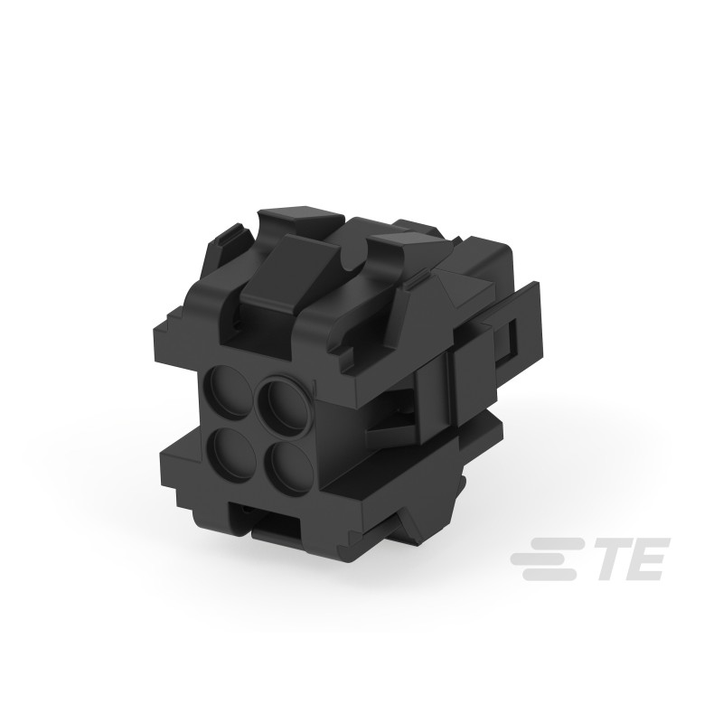 1 pcs - TE Connectivity, Metrimate Male Connector Housing, 5mm Pitch, 4 Way, 2 Row