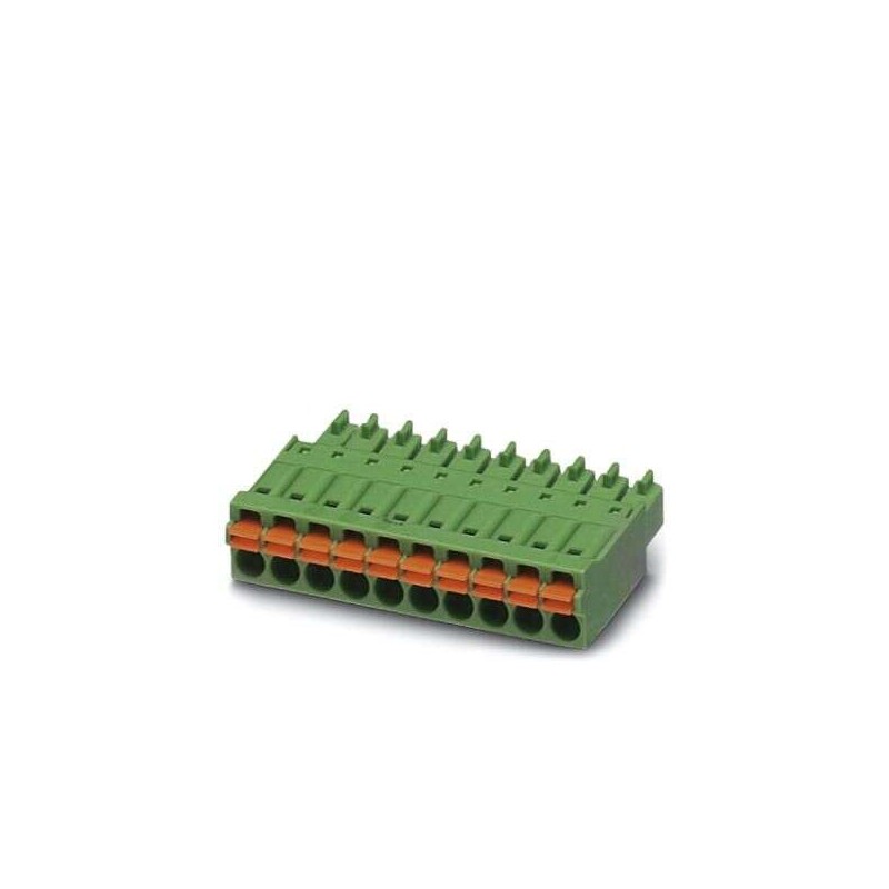 250 pcs - Phoenix Contact 3.81mm Pitch 2 Way Pluggable Terminal Block, Plug, Cable Mount, Spring Cage Termination