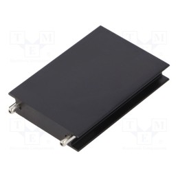 10 pcs : KL-210/50,8/SW/OL - Heatsink: extruded, flat, SOT93,TO218,TO220,TO247,TOP3, black