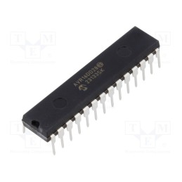 10 pcs : AVR16DD28-I/SP - IC: AVR microcontroller, SPDIP28, 1.8÷5.5VDC, Ext.inter: 23, Cmp: 1