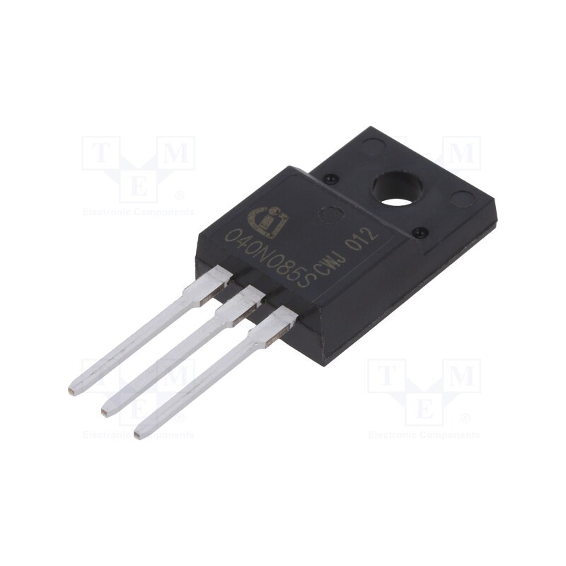 10 pcs : IPA040N08NM5SXKSA1 - Transistor: N-MOSFET, unipolar, 80V, 53A, Idm: 300A, 39W, TO220FP