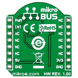 1 pcs - MikroElektronika MIKROE-2040, Button G mikroBus Click Board for APDS-9960