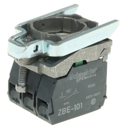 1 pcs - Schneider Electric Harmony XB4 Series Contact & Light Block, 250V, 1 NO + 1 NC