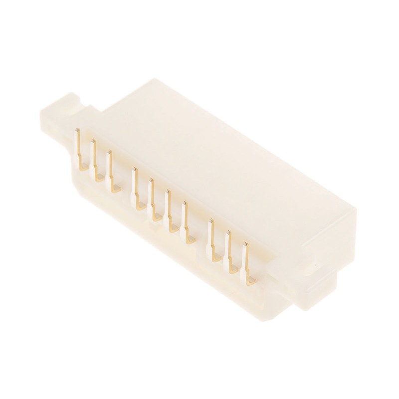 1 pcs - TE Connectivity, MULTILOCK 070 Female Connector Housing, 3.5mm Pitch, 10 Way, 1 Row Right Angle