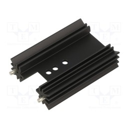 10 pcs : 637-20ABPE - Heatsink: extruded, H, TO220, black, L: 50.8mm, W: 12.7mm, H: 34.9mm