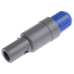 1 pcs - Lemo Circular Connector, 5 Contacts, Cable Mount, Plug, Male, IP50, Redel P Series