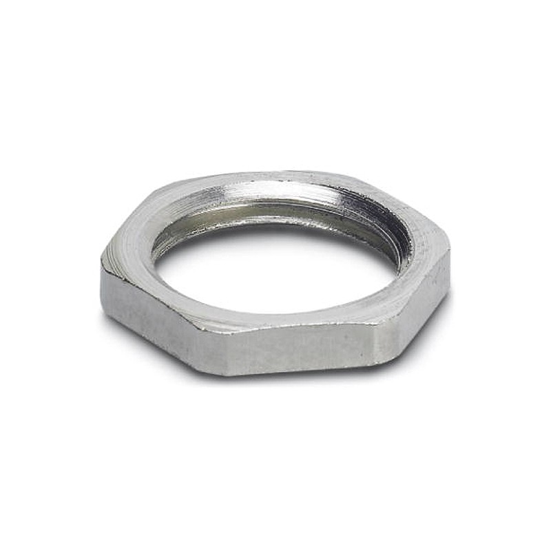 100 pcs - Phoenix Contact Female Sliver Flat Nut for use with Flush Type Connector