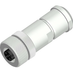 1 pcs - RS PRO Circular Connector, 5 Contacts, Cable Mount, M12 Connector, Socket, Female, IP67