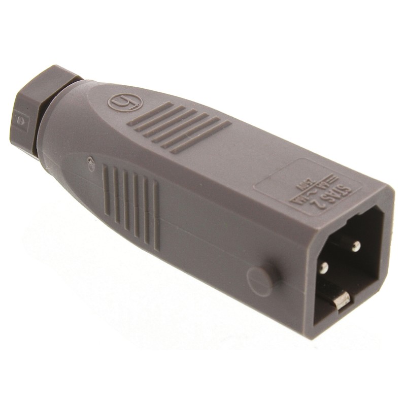 100 pcs - Hirschmann, ST IP54 Grey Cable Mount 2P + E Industrial Power Plug, Rated At 16A, 250 V