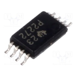 10 pcs : TLC2272CPW - IC: operational amplifier, 2.2MHz, Ch: 2, TSSOP8, , IB: 100pA