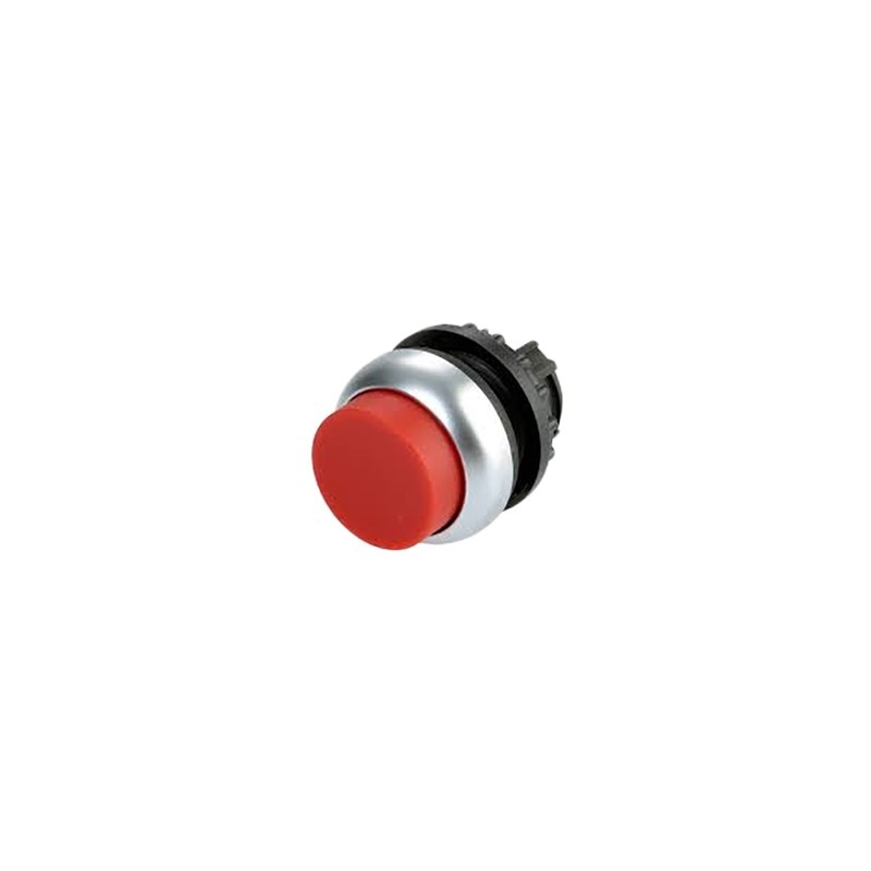 1 pcs - Eaton RMQ Titan M22 Series Red Momentary Push Button Head, 22mm Cutout, IP67