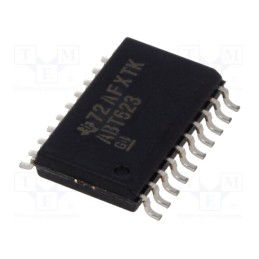 10 pcs : SN74ABT623DW - IC: digital, bus transceiver, Ch: 8, BiCMOS,TTL, SMD, SO20, -40÷85°C