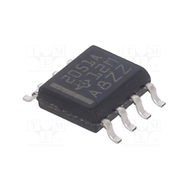 10 pcs : TPS2051AD - IC: power switch, high-side, 0.5A, Ch: 1, N-Channel, SMD, SO8,