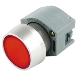 1 pcs - EAO Red Momentary Push Button Head