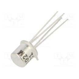 10 pcs : NTE161 - Transistor: NPN, bipolar, 45V, 50mA, 300mW, TO72