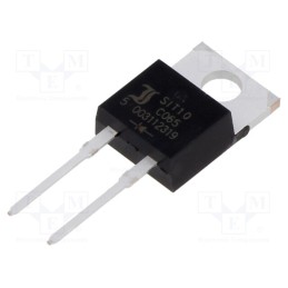 10 pcs : SIT10C065 - Diode: Schottky rectifying, SiC, THT, 650V, 10A, TO220AC,