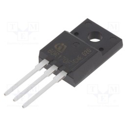 10 pcs : IPA60R170CFD7XKSA1 - Transistor: N-MOSFET, CoolMOS™ CFD7, unipolar, 650V, 5A, Idm: 51A