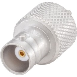 1 pcs - Rosenberger, jack Cable Mount BNC Connector, 50Ω, Crimp Termination, Straight Body