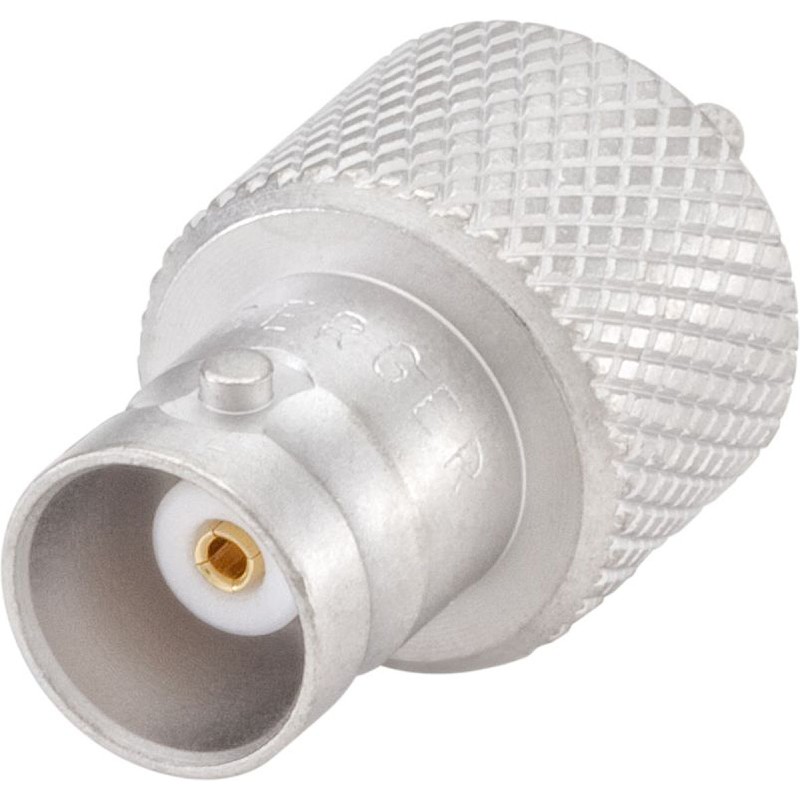 1 pcs - Rosenberger, jack Cable Mount BNC Connector, 50Ω, Crimp Termination, Straight Body