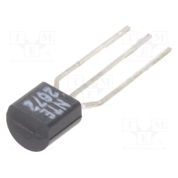 10 pcs : NTE2672 - Transistor: NPN, bipolar, 50V, 0.2A, 0.6W, TO92