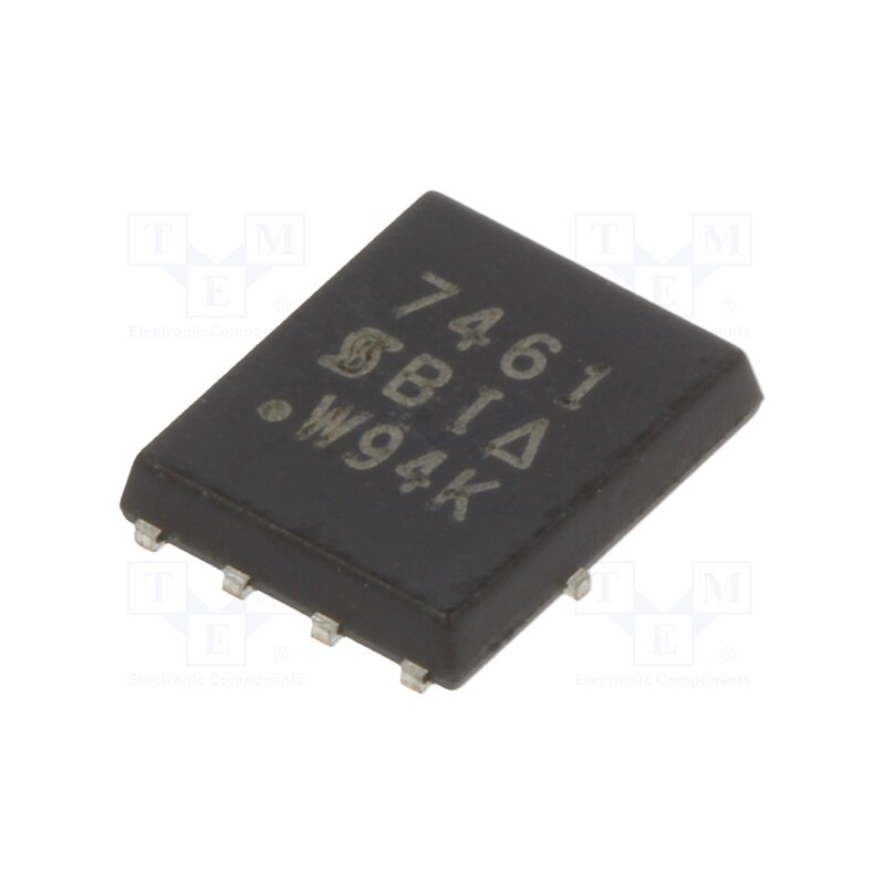 10 pcs : SI7461DP-T1-GE3 - Transistor: P-MOSFET, unipolar, -60V, -8.6A, Idm: -60A, 1.2W