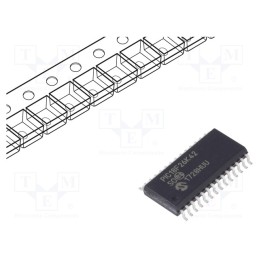 10 pcs : PIC18F26K42-I/SO - IC: PIC microcontroller, 64kB, 64MHz, 2.3÷5.5VDC, SMD, SO28, PIC18