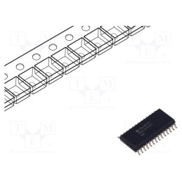 10 pcs : MAX3243ECDWR - IC: interface, receiver,line driver, RS232, 500kbps, SOIC28