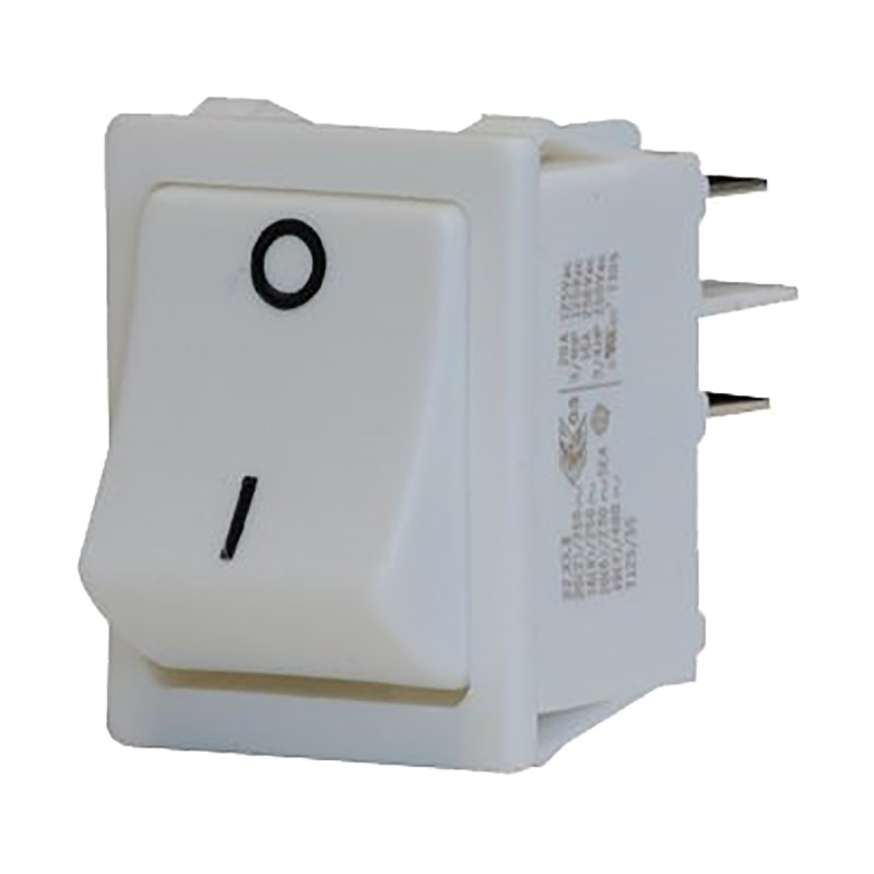 1 pcs - Molveno SPST, On-None-Off Rocker Switch Panel Mount