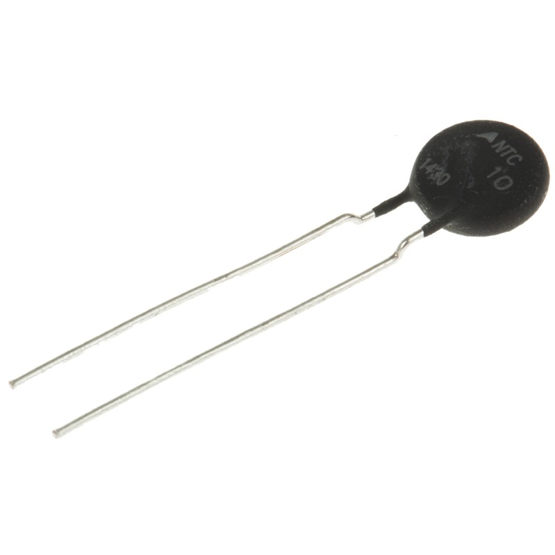 10 pcs - B57235S0100M000 EPCOS Thermistor, 10Ω Resistance, NTC Type, 9.5 x 6mm