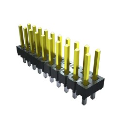 10 pcs - TW-02-02-T-S-200-088 Samtec TW Series Through Hole Pin Header, 2 Contact(s), 2.0mm Pitch, 1 Row(s), Unshrouded