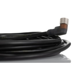 1 pcs - Lumberg Automation Right Angle Female 3 way M8 to Unterminated Sensor Actuator Cable, 5m