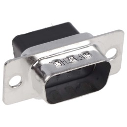 10 pcs - L777RRE09P Amphenol ICC L777RR 9 Way Cable Mount D-sub Connector Plug