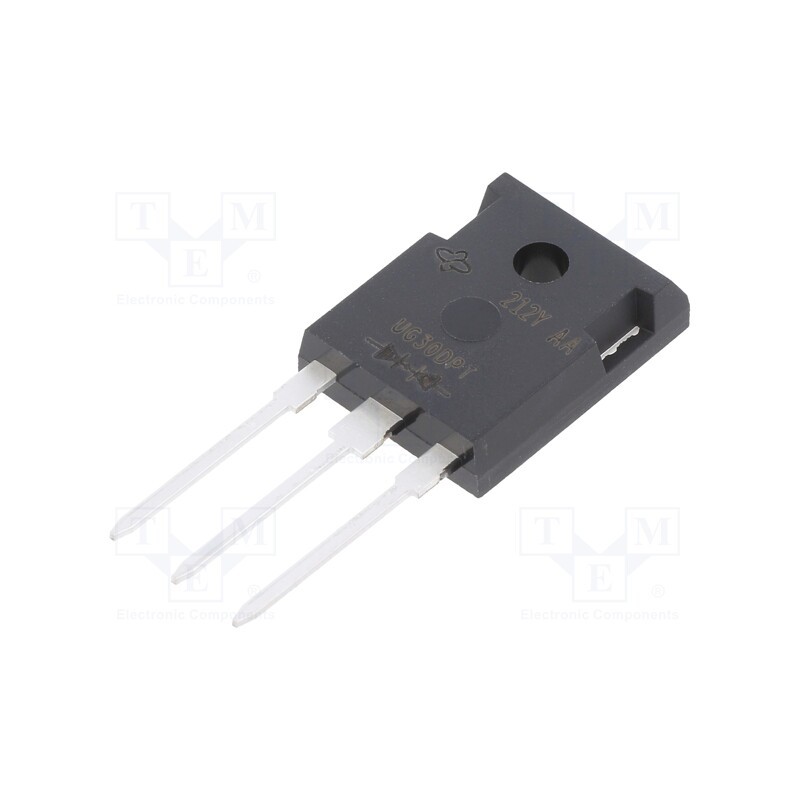 10 pcs : UG30DPT-E3/45 - Diode: rectifying, THT, 200V, 15Ax2, , Ifsm: 300A, TO247AD, 50ns